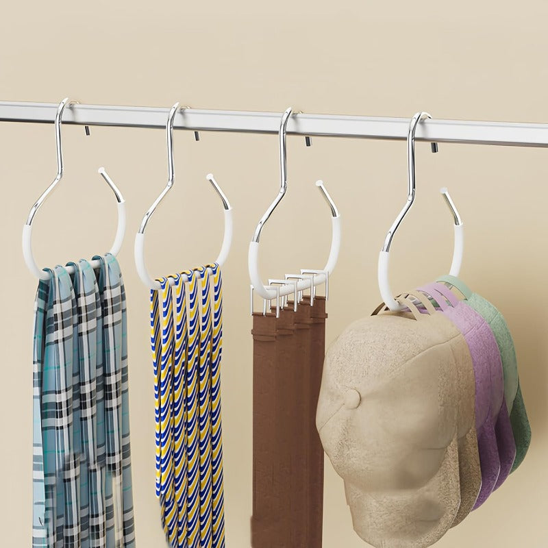 Compact Soft Hangers for Hats and Scarves - Luxicro