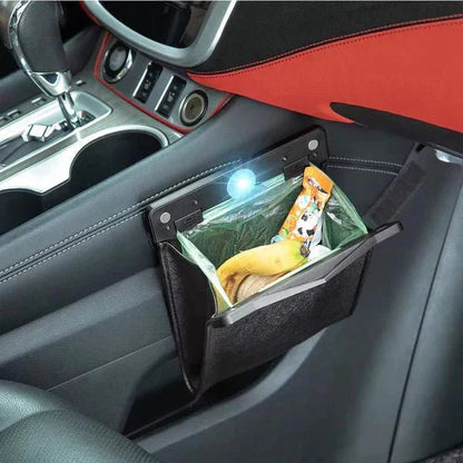 Small Car Trash Can - Portable Auto Garbage Bag