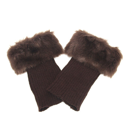 Cozy FurryLegs - Soft and Stylish Winter Leg Warmers