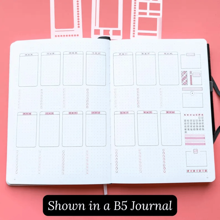 Customizable Daily Planner Pad System