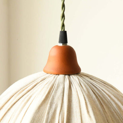 Natural Cotton Pendant Light