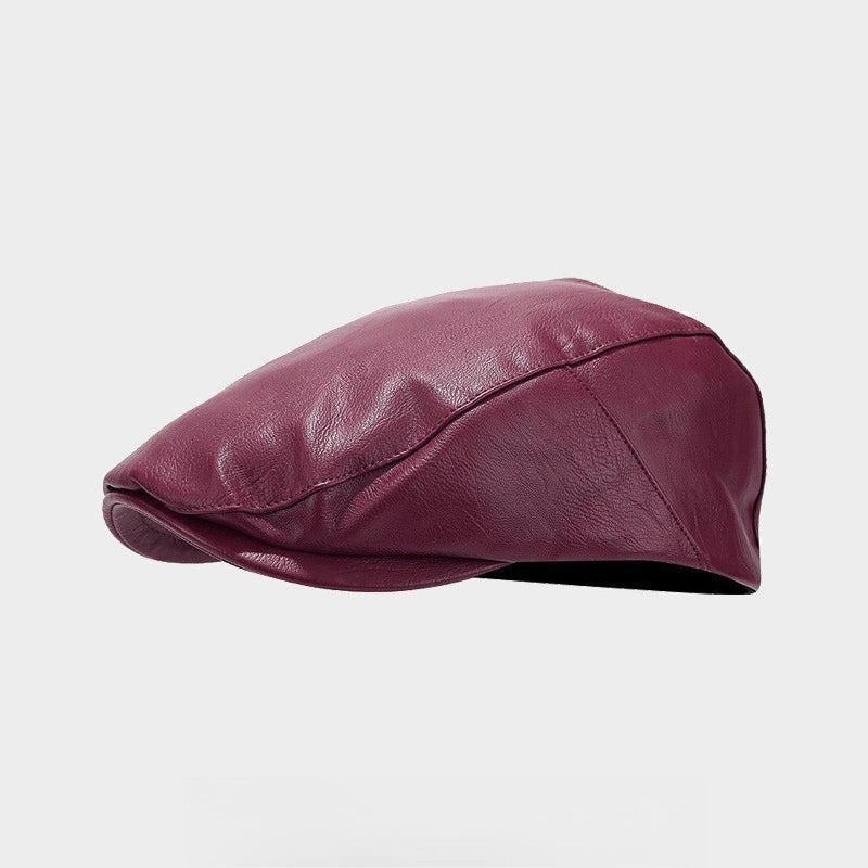 Classic Real Leather Cap