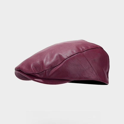 Classic Real Leather Cap