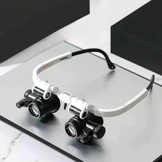 Bright Light Magnifier Desk Lamp - Luxicro