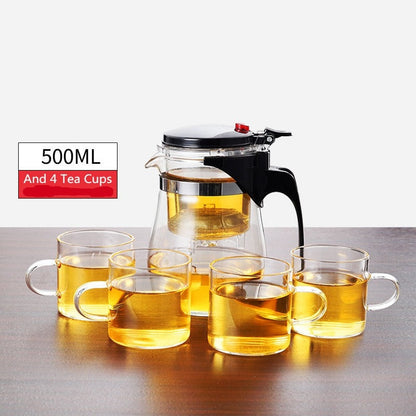 Insulated Heat Resistant Tea Infuser Mug