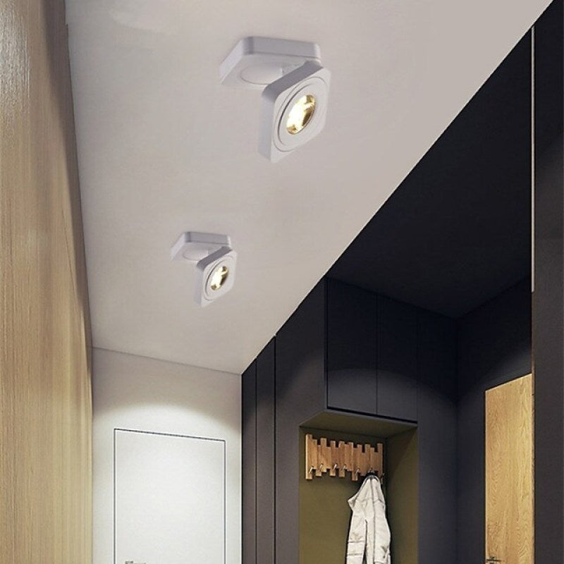 Contemporary Steel Ceiling Spot Lamp