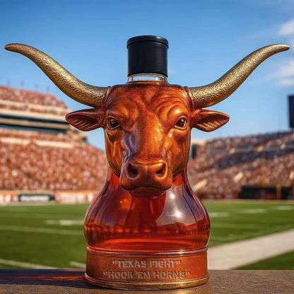 Authentic NCAA Whiskey Decanter Bottle