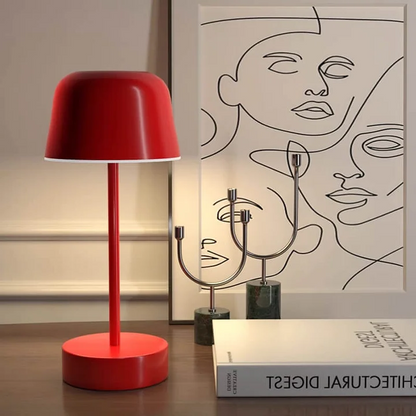 Bright Contemporary Cordless LED Desk Lamp - Luxicro