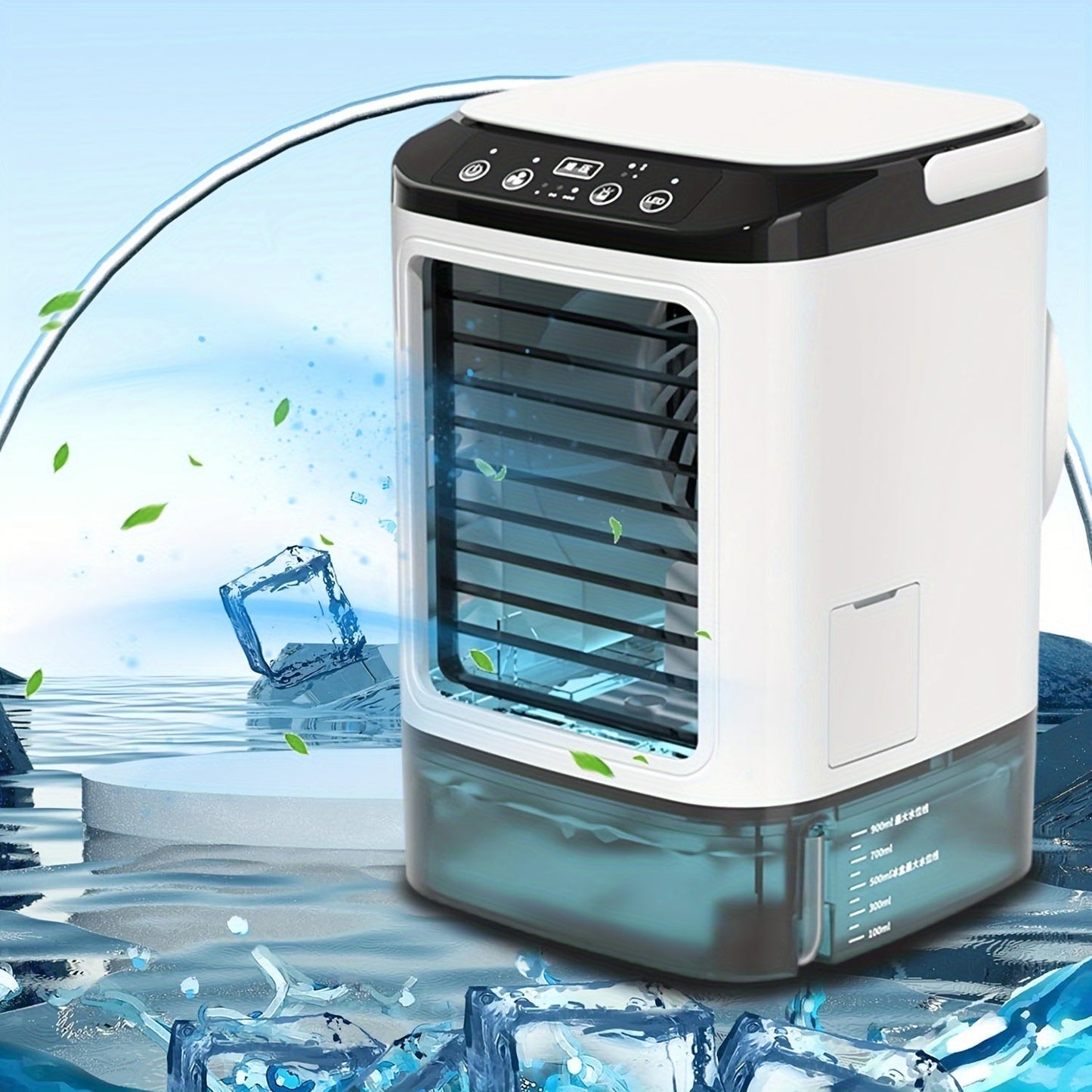 Compact Portable USB Air Cooler Humidifier