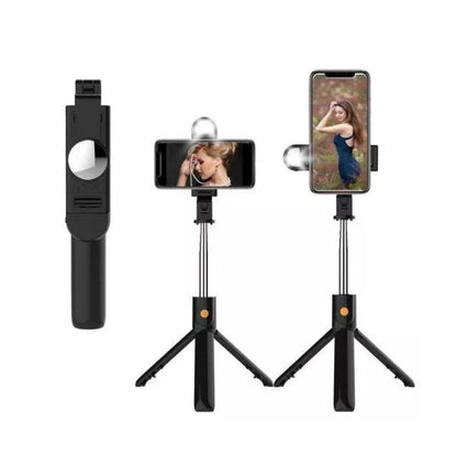 Portable 6-in-1 Bluetooth Selfie Stick