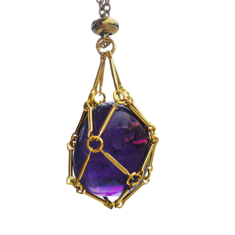 Shiny Stone Gem Necklace