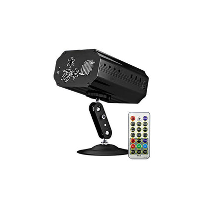 Compact USB Rechargeable Party Laser Lamp
