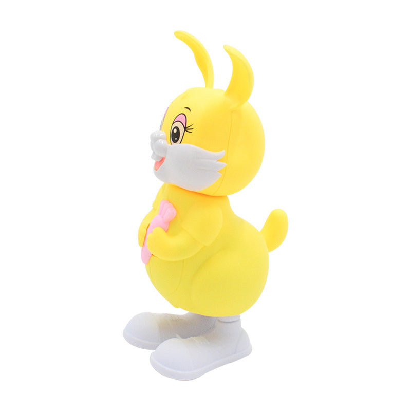 Cute Mechanical Rabbit Figure