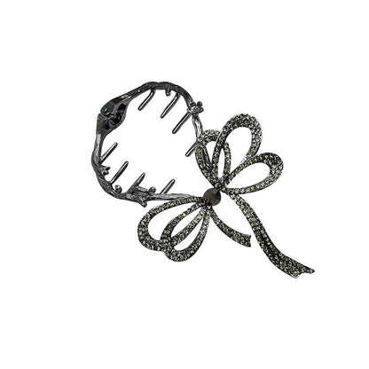 Delicate Floral Hair Clip Light