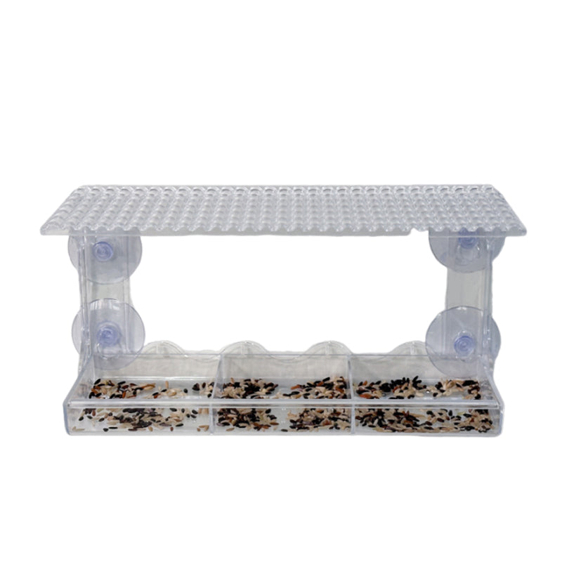 Simple Fill Window Mount Bird Feeder Home