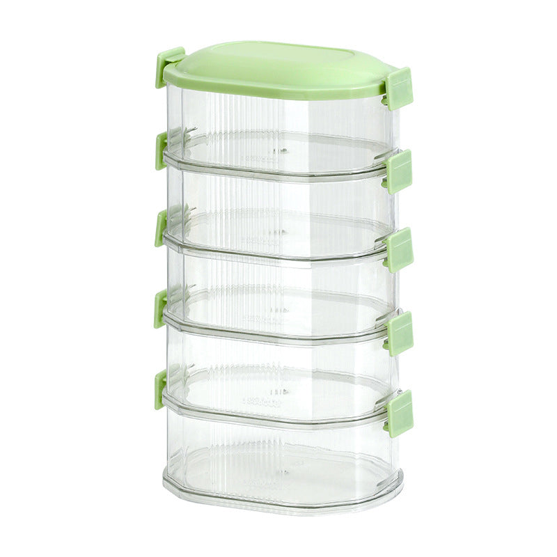 Compact Adjustable Spice Storage Box