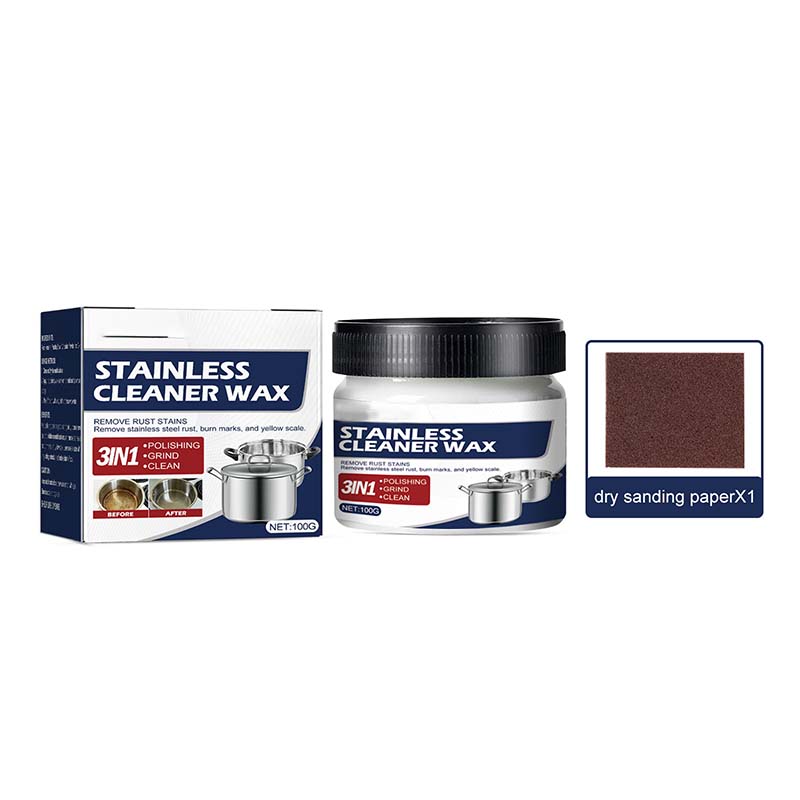Powerful Steel Cleaning Wax Paste