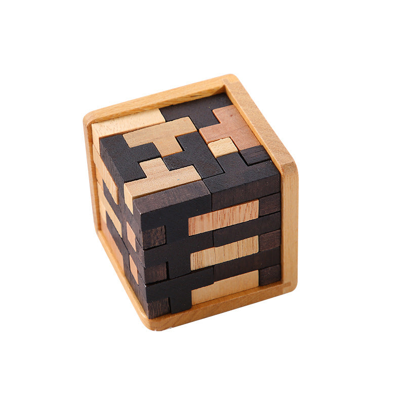 Classic Wooden Puzzle Mind Game