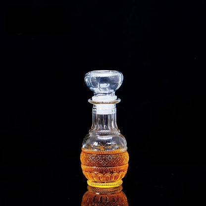 Vintage Mini Glass Wine Decanter - Luxicro
