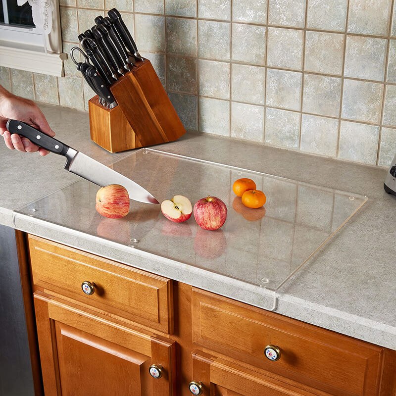 Clear Plastic Anti-Slip Cutting Board