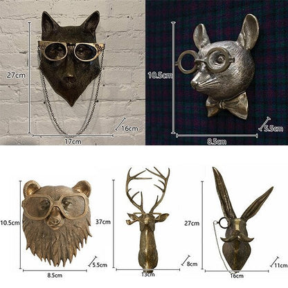Fun Wildlife Wall Decoration for Living Room