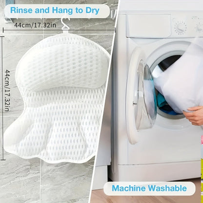 Soft Spa Bath Pillow with Neck Support