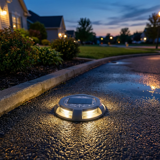 4 Pack Solar Powered Garden Path Lights - Luxicro