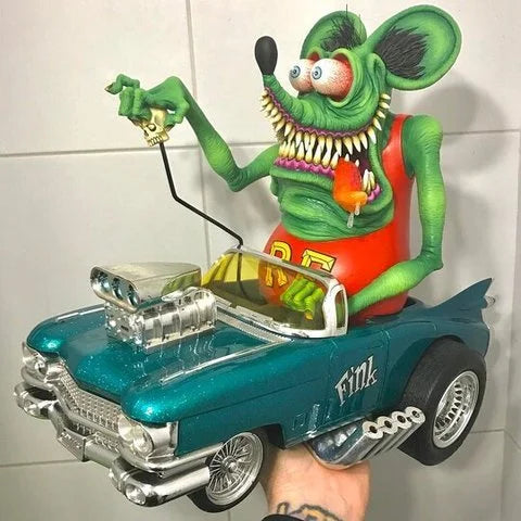 Creepy Rat Figurine Halloween Decoration Toy - Luxicro