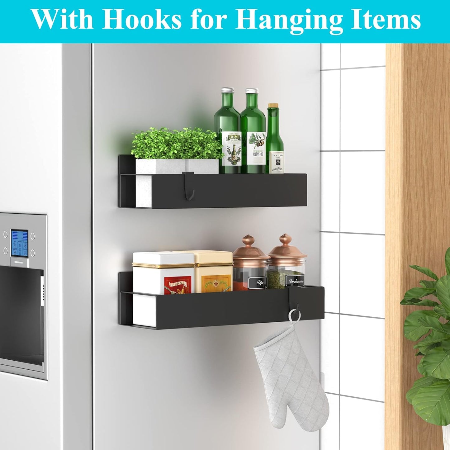 Compact Adjustable Kitchen Shelf - Luxicro