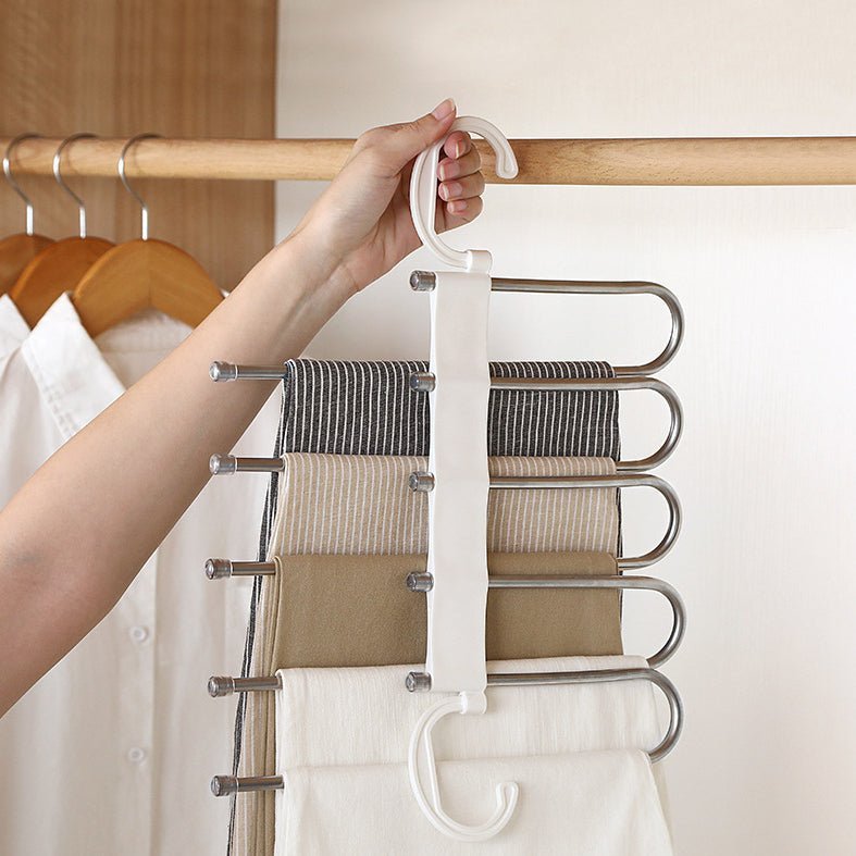 5 in 1 Folding Storage Rack Hanger