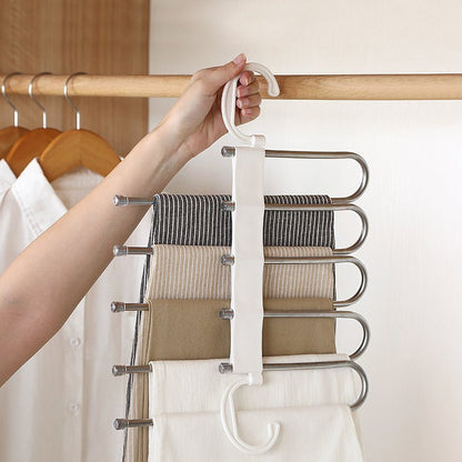 5 in 1 Folding Storage Rack Hanger