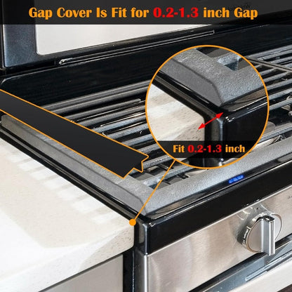 Easy Clean Stove Gap Silicone Seals