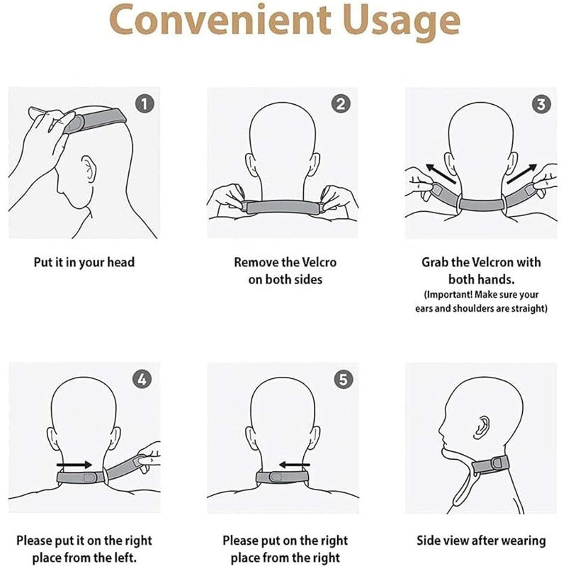 Comfortable Cervical Collar Soft Injury Support