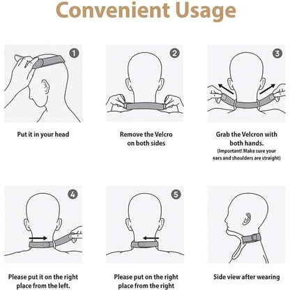 Comfortable Cervical Collar Soft Injury Support