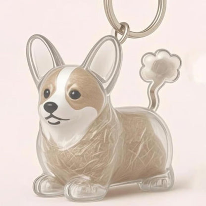 Customizable Pet Loss Memorial Keychain