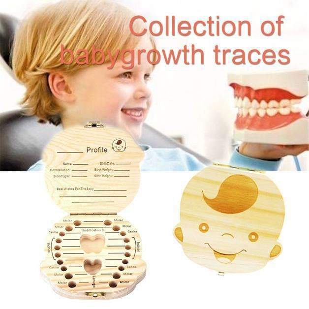 Adorable Baby Tooth Storage Box
