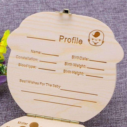 Adorable Baby Tooth Storage Box
