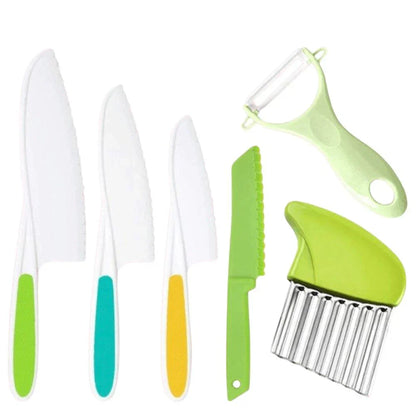 Fun Kids Cooking Knife Set - Luxicro