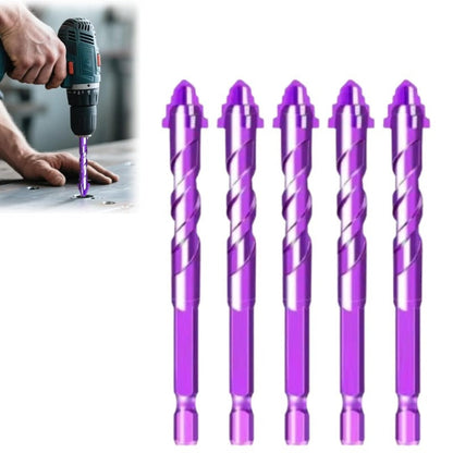 High Quality 4-Piece Purple Drill Bit Set