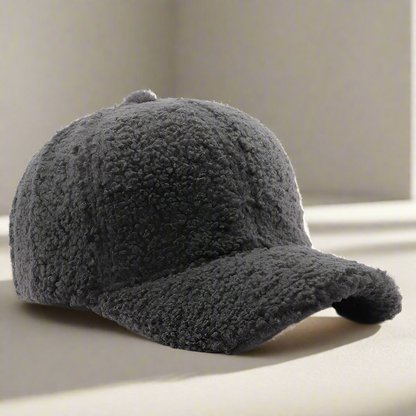 Cuddly Fuzzy Bear Beanie