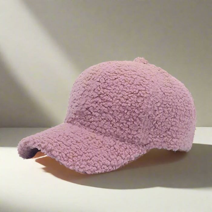 Cuddly Fuzzy Bear Beanie