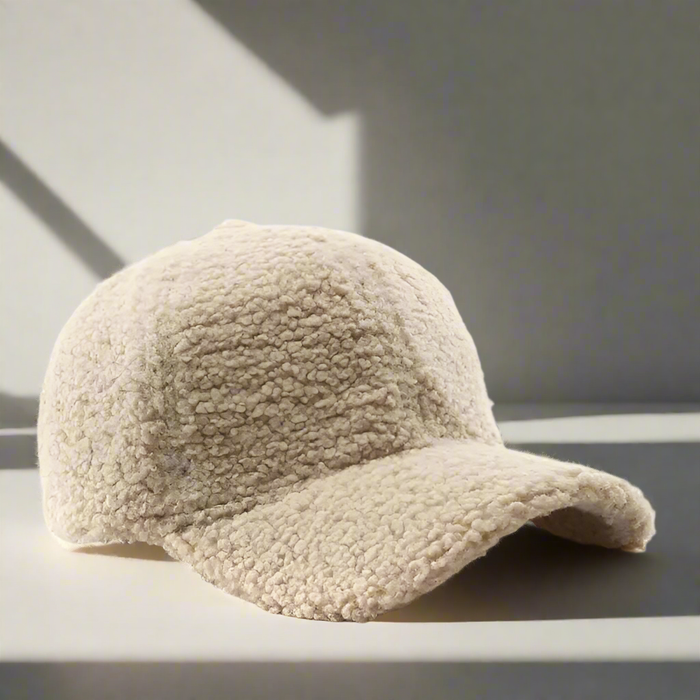 Cuddly Fuzzy Bear Beanie