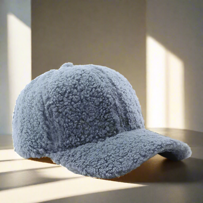 Cuddly Fuzzy Bear Beanie - Luxicro