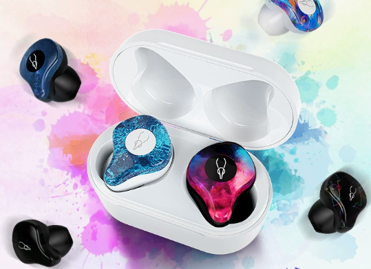 Cordless Earbuds with Noise Reduction and Long Life Battery