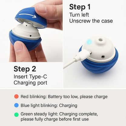 Fun Interactive Pet Ball Toy - Automatic Roller