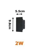 Weatherproof LED Wall Light IP65 Outdoor Strip