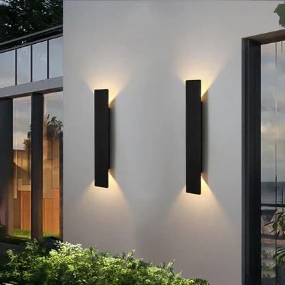 Weatherproof LED Wall Light IP65 Outdoor Strip - Luxicro