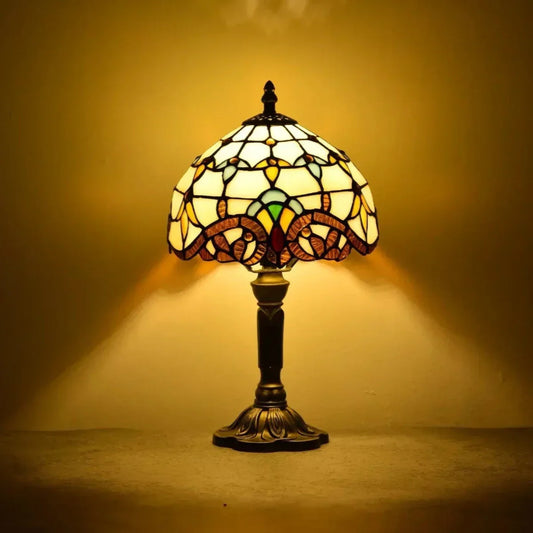 Bright Colored Glass Desk Lamp - Luxicro