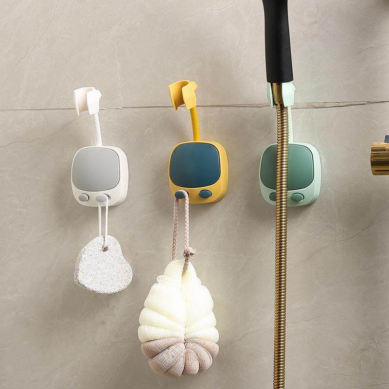 Adjustable Shower Head Holder with Powerful Grip