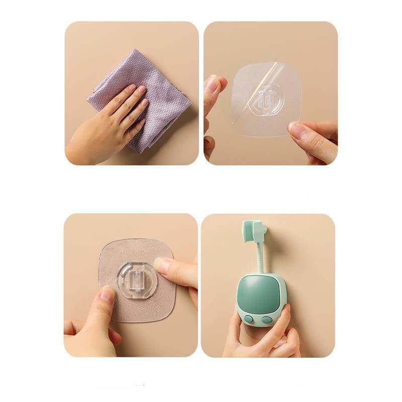 Adjustable Shower Head Holder with Powerful Grip